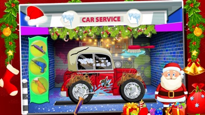 Christmas santa car repair screenshot 2