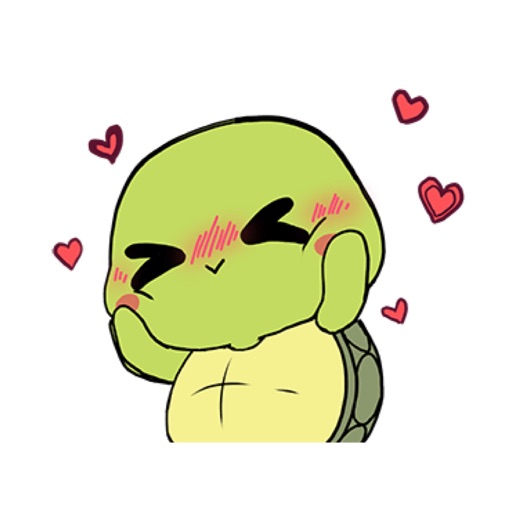 Happy Little Turtle Stickers icon