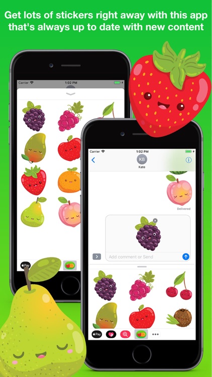 FruitMoji Stickers Pro
