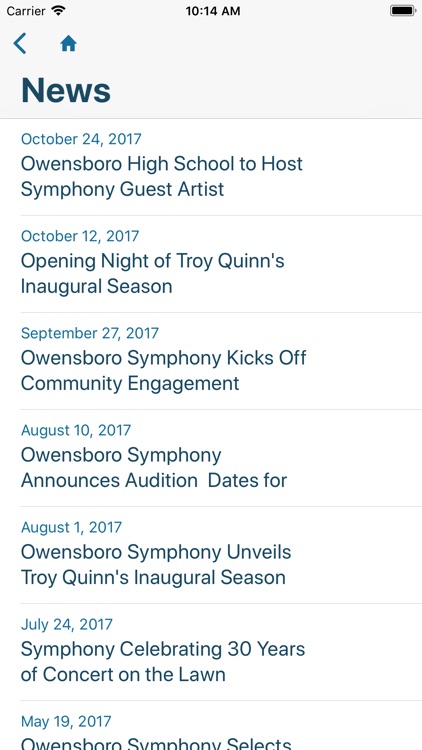 Owensboro Symphony Orchestra screenshot-4