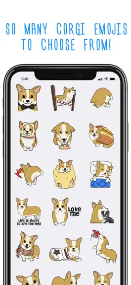 Game screenshot CorgMoji Corgi Emoji Stickers hack