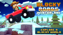 Game screenshot Blocky Roads Winterland mod apk