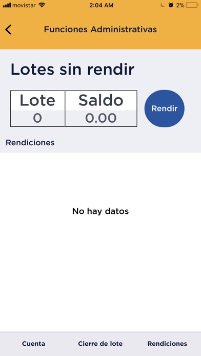 El Callao mPOS screenshot 4