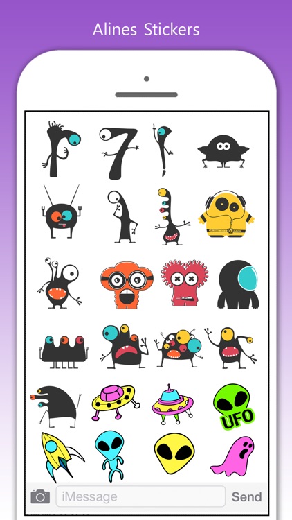 Aliens Stickers!