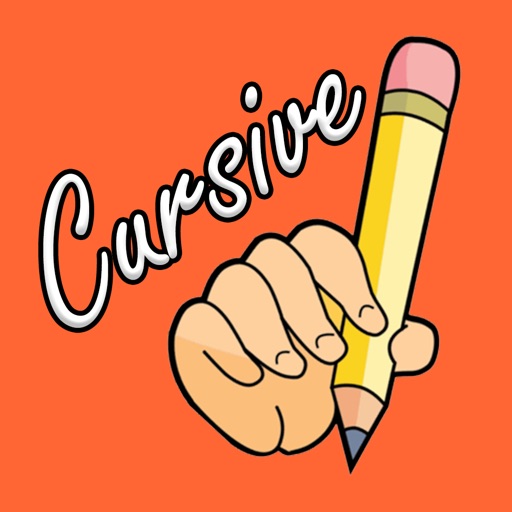 Practice Hand Writing Cursive Icon