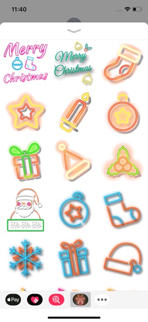 Christmas Lighten Stickers(圖2)-速報App