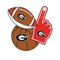 Georgia Bulldogs Selfie Stickers app lets you add awesome, officially licensed Georgia Bulldogs stickers to your selfies and other images