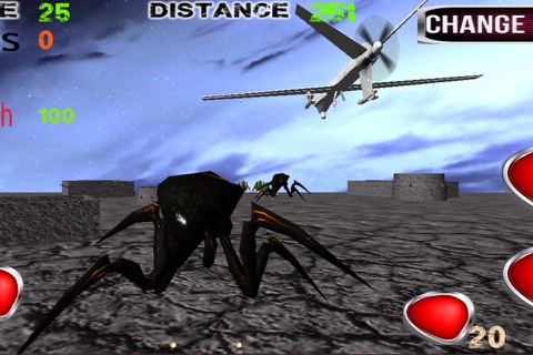 Drone Strike Spiderbot Web 3D screenshot 4