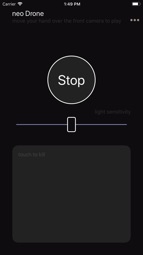 neo Drone - virtual theremin Captura de tela 2