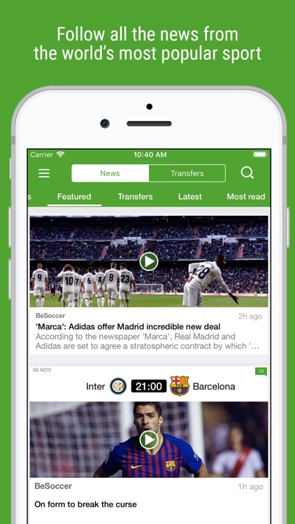 BeSoccer screenshot-3