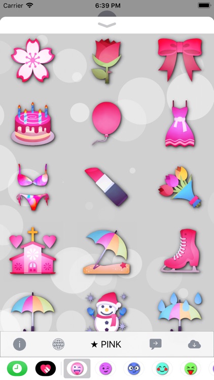 PINK Emoji • Stickers screenshot-4