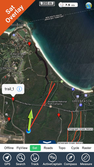 Jervis Bay National Park GPS map with guide(圖1)-速報App