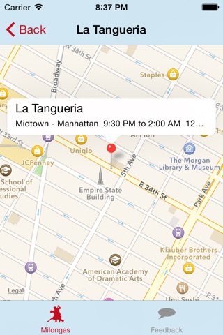 Hoy Milonga New York screenshot 4