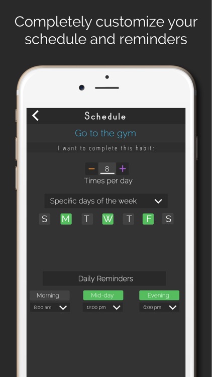 Goal Tracker- Productivity App screenshot-3