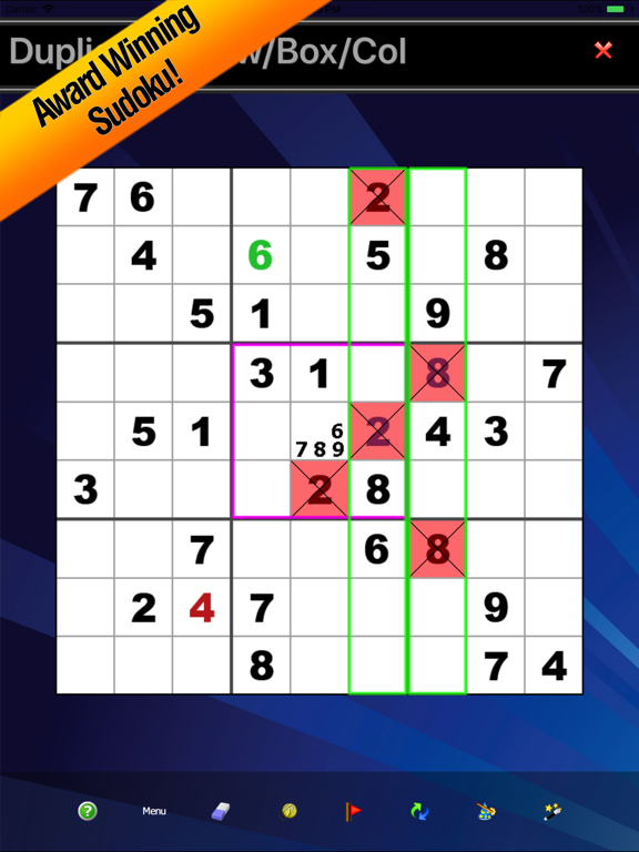 Sudoku - No Ads Version (by Mastersoft Ltd) - Logic Puzzles with