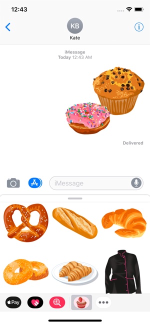 Bakery Chef Classic Stickers(圖1)-速報App