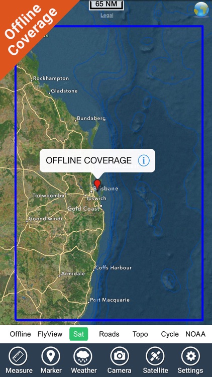 Brisbane Nautical Chart HD GPS screenshot-4