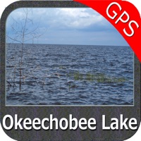 Lake Okeechobee Florida GPS fishing chart