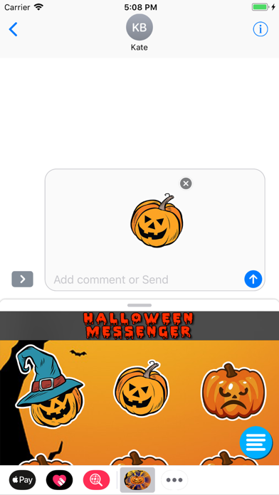 Halloween Messenger screenshot 2