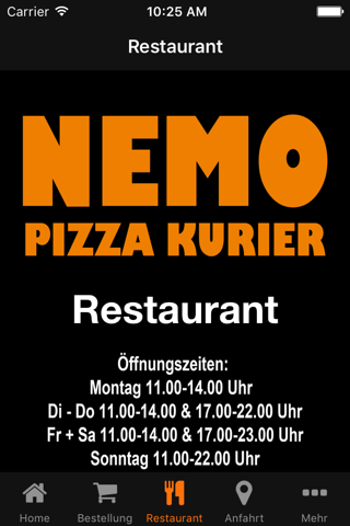 Nemo Pizzakurier screenshot 3