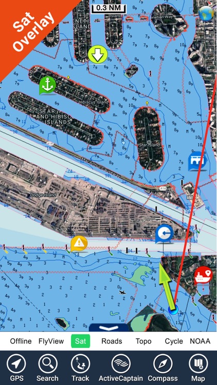 Flytomap GPS Nautical Charts screenshot-3