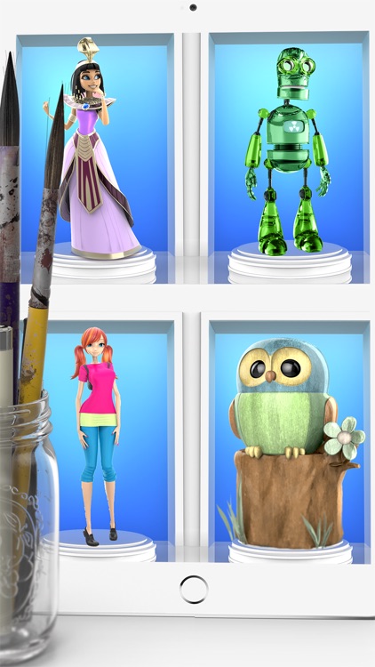 ColorMinis Collection -Making 3D art coloring real screenshot-3