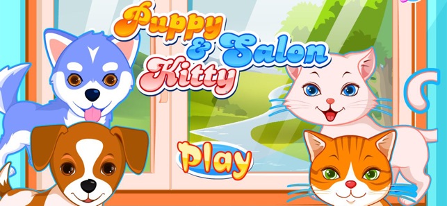 Puppy games & kitty game salon