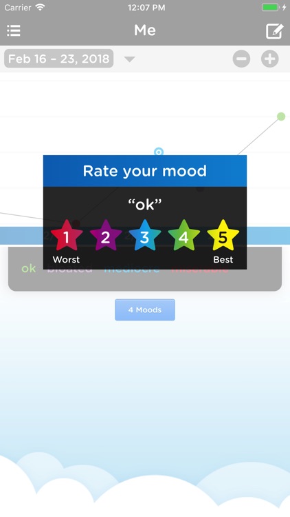 Moodtrack Social Diary screenshot-3