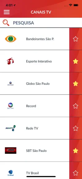 Game screenshot Brasil listas de TV (BR) mod apk