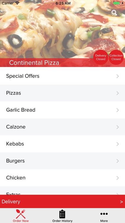 Continental Pizza Wigan Rd