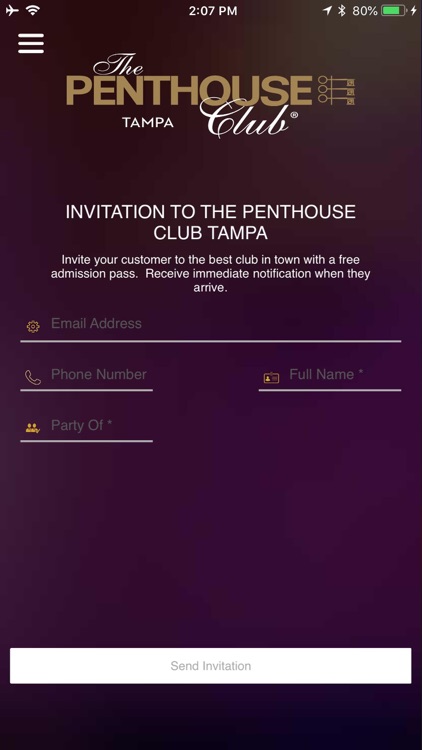 The Penthouse Club Tampa