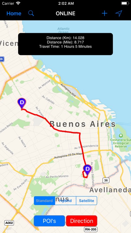 Buenos Aires (Argentina) Map