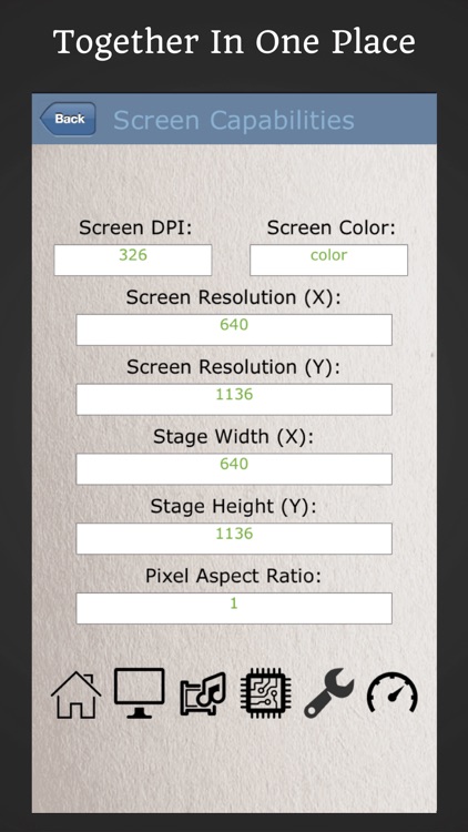 Capabilities & Speed Test