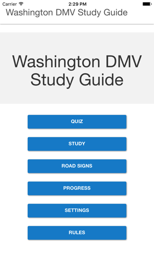 Washington DMV Study Guide(圖1)-速報App