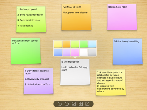 Sticky Notes - náhled