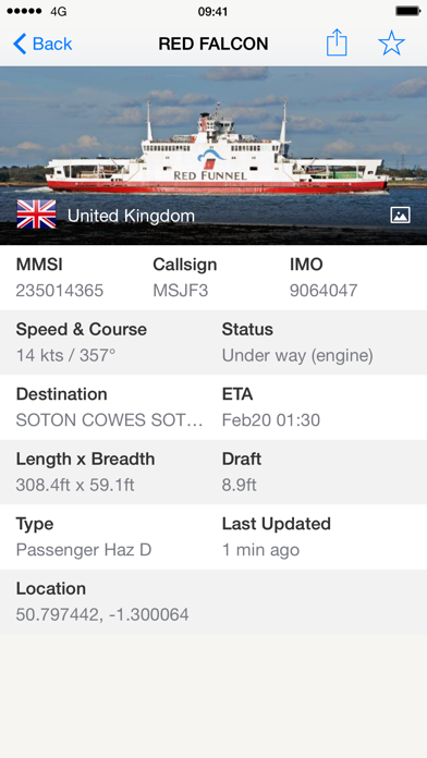 Ship Finder - Live Vessel Tracking Screenshot 2