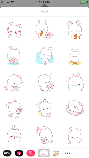 Bunny Wise Stickers Pack(圖3)-速報App