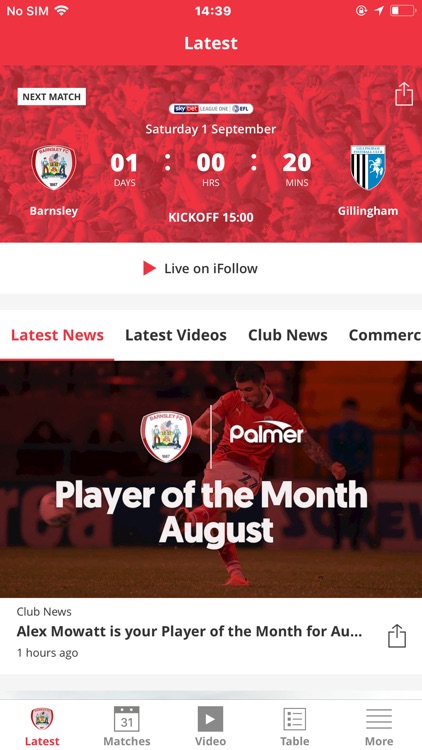 Barnsley Official App