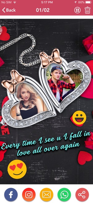 Love Locket Photo Frame Editor(圖5)-速報App