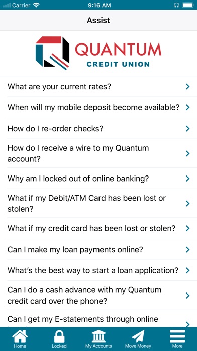 Quantum Credit Union screenshot 4