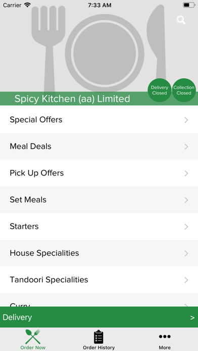 How to cancel & delete Spicy Kitchen aa Limited from iphone & ipad 2