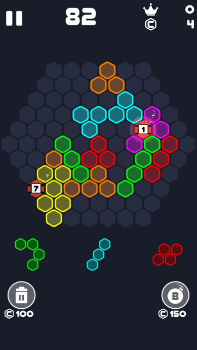 Neon Block Puzzle : Fill Board screenshot 3