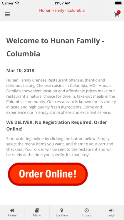 Hunan Family Columbia