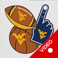 W Virginia Mountaineers Animated Selfie Stickers