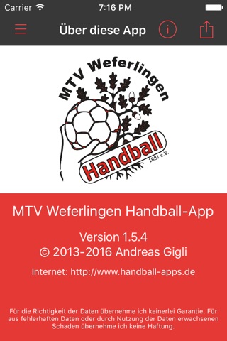 MTV Weferlingen Handball screenshot 4