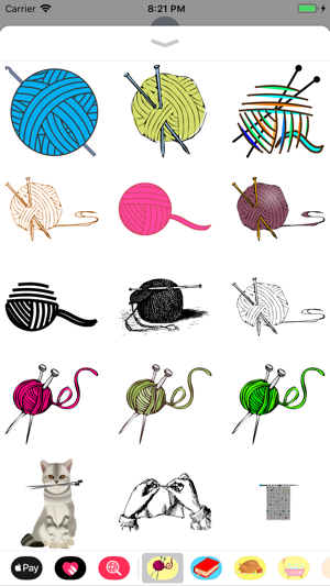 Knit and Yarn Stickers(圖1)-速報App