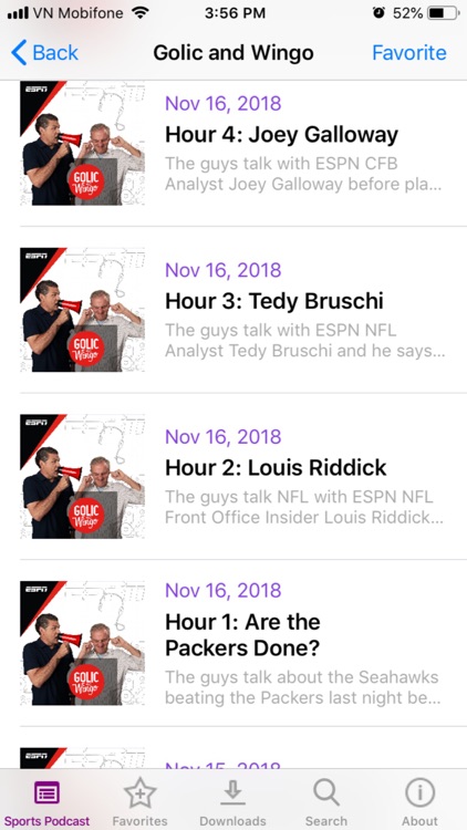 Sports Podcast screenshot-3