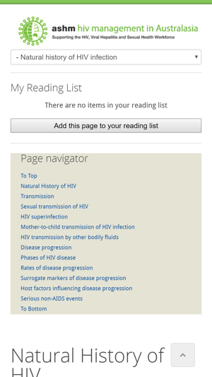 HIV Management in Australasia(圖2)-速報App