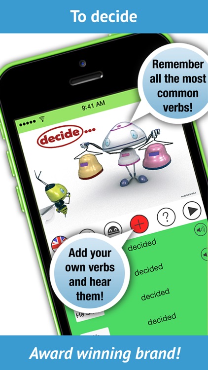 English verbs Pro - LearnBots.