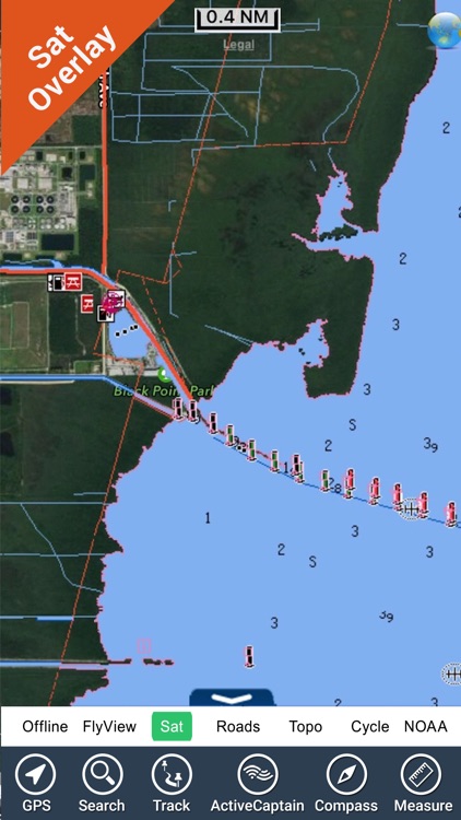 Biscayne National Park - GPS Map Navigator